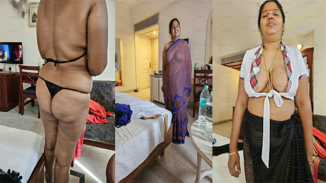 Tamil Beautiful Mom Nude Show in Hotel Mms