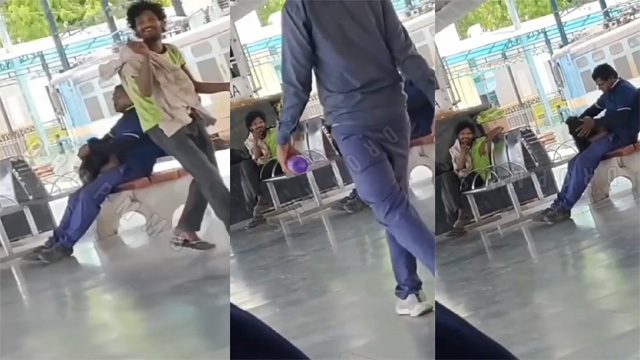 Indian Crazy Guy Getting Blowjob In – Railway Station In Public Capchar Viral Video