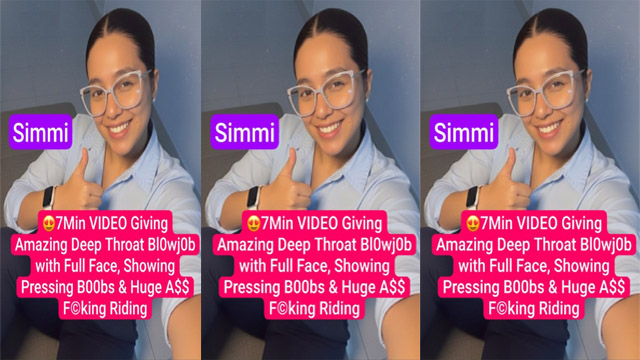 Simmi Beautiful Nri Giving Blowjob – Huge Ass Riding Fucking Video
