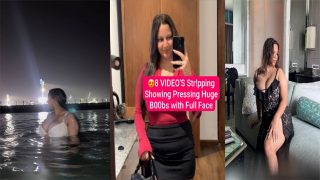 Famous Insta Viral Model Showing Pressing Huge Boobs