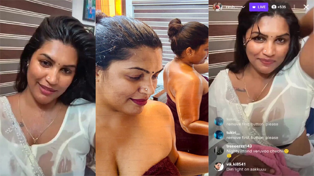 Reshma Private Nude Boob Show Live Paiko