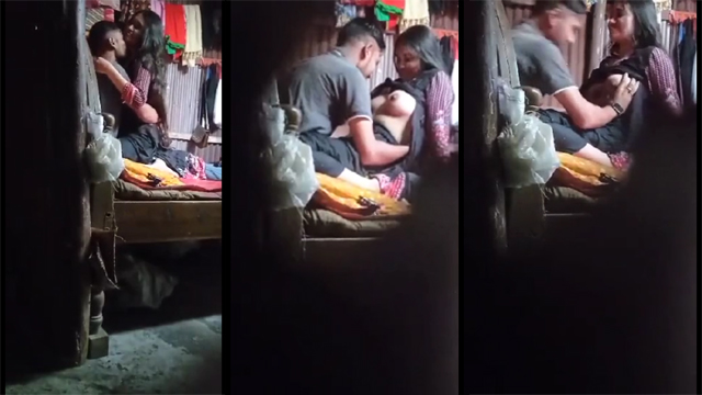 Desi Girl Boobs – Sucking Her Lover On Room