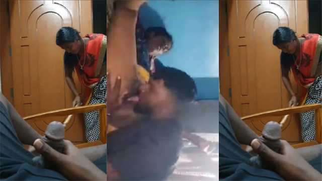 Tharki Guy Flash His Dick – Infront Of Maid Fucking Video