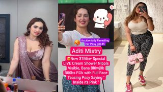 Aditi Mistry Banana BJ Fuck – Accidentally Revealing Porn Video