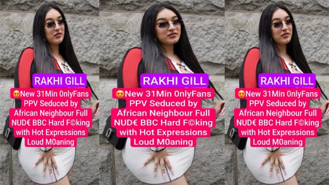 Rakhi GILL Seduced – by African Neighbor Fucking With Hot Expression Viral Free Video