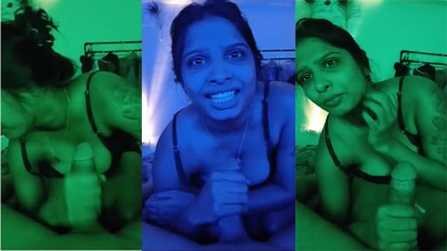 Tamil Hotwife Giving Blowjob And Clear Hindi Dirty Talking