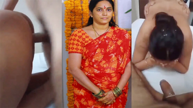 Office Maid Aunty Met Threesome Sex