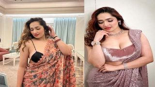 Aditi Mistry Holi Live With Nipples Visible Over Saree Viral Porn Video