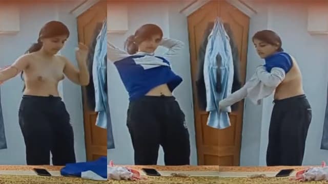 Cute Slim Sis Mom Captured Old+New Video HD