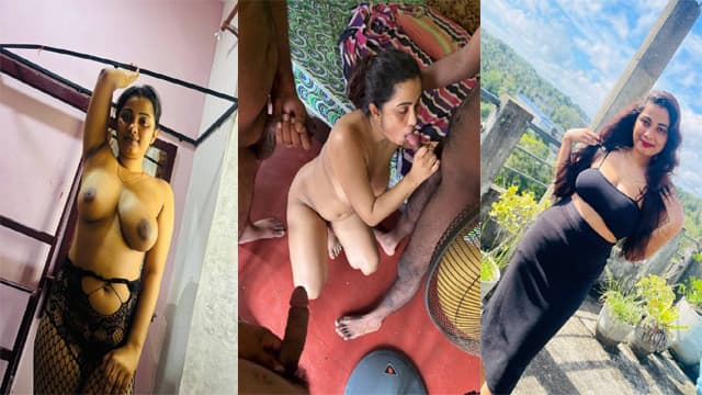 Gorgeous Indian Wife Having 4some with Her Husbands Friends