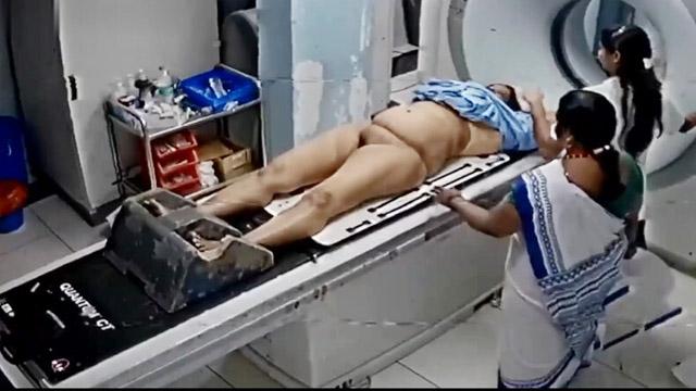Horny Milf Bhabhi Clinic Nude Treatment CCTV Leak Video