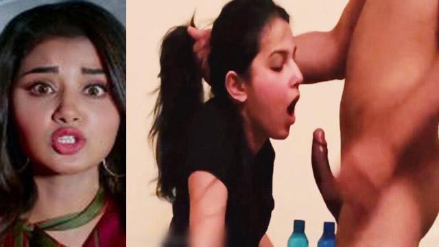 Horny Desi Girl Deepthroat Blowjob Mouth Fuck Cum
