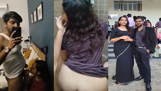 Beautiful Sexy Indian Horny Gf Blowjob And Hard Fucking In Doggy